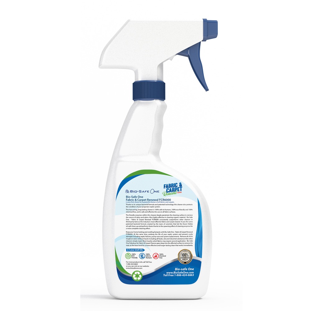 Bio-Safe One - Fabric _ Carpet Renewal FCR6000 - 24 oz Organic Carpet Cleaner-All natural carpet clean