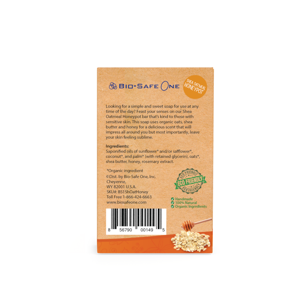Bio-Safe-One-Inc-Shea-Oatmeal-Honeypot-organic-soap-1x-Back-organic-oatmeal-soap-All-natural-soap-handmade-soap-bali-soap-dove