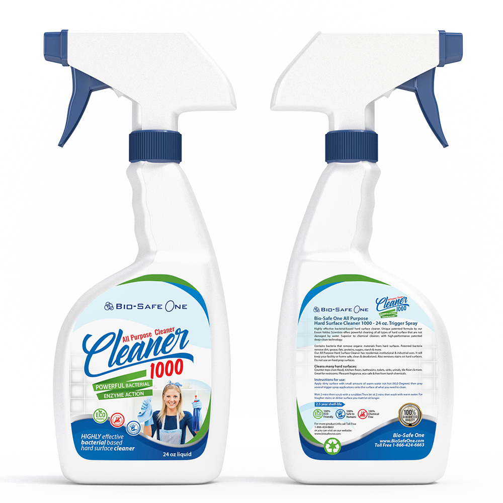 Bio-Safe One_ Inc - All Purpose Hard Surface Cleaner 1000 TM – 24 OZ Organic All Purpose Cleaner-3
